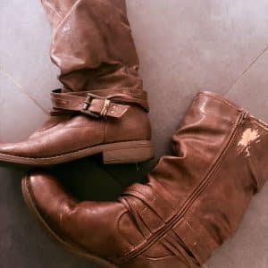 Je me sépare de mes bottes préférées