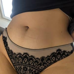 Beige et Dentelle Noire 🔥🫦 + ton Bonus