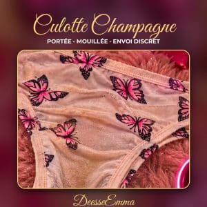Culotte champagne 🥂 – portée 1 jour