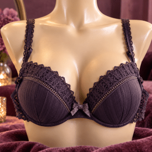 Mon soutien gorge : une corolle sur ma poitrine 💖💗💖💗😉