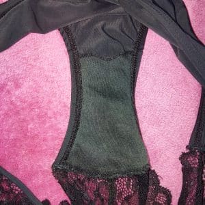 Culotte en dentelle noir