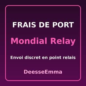 Frais de port Mondial Relay – envoi discret